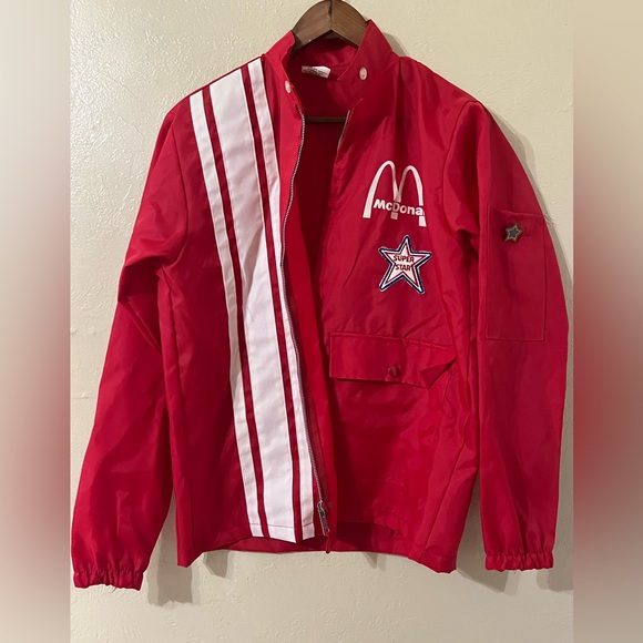 McDonald’s Vintage Ebert Sportswear 80’s Racing Jacket Superstar Patch
